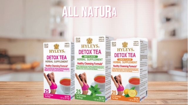 Amazon.com : Hyleys Detox Tea for Cleanse - Black Tea with Lemon
